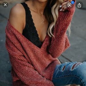 Ginger drape sweater - soft as can be